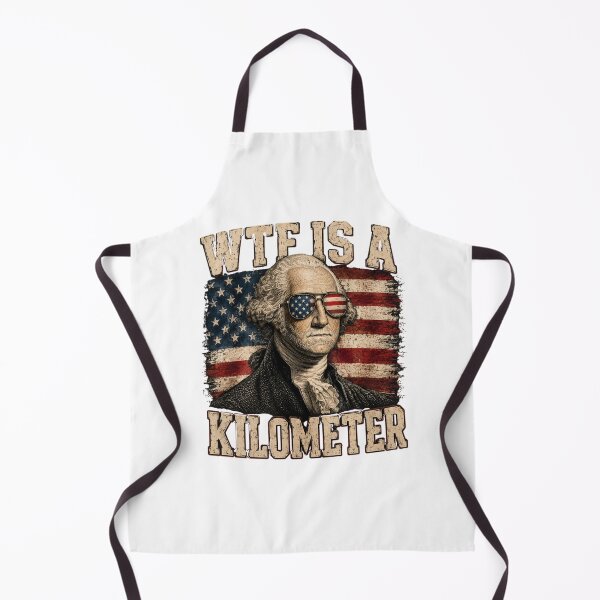 Item preview, 4th of July WTF is A Kilometer Funny designed and sold by PatternFly.