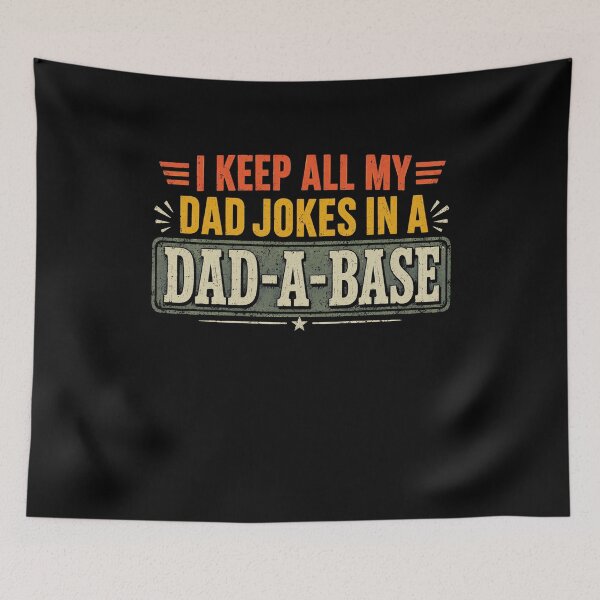 Item preview, Dad Joke Vintage Graphic for Funny Father Humor designed and sold by FormalDehyena.