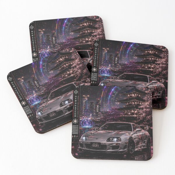 Item preview, GCR1 JDM Culture Toyota Supra MK4 | Neo Tokyo Cyberpunk Sakura Street Racing | Legends Beyond Time designed and sold by GCR1.