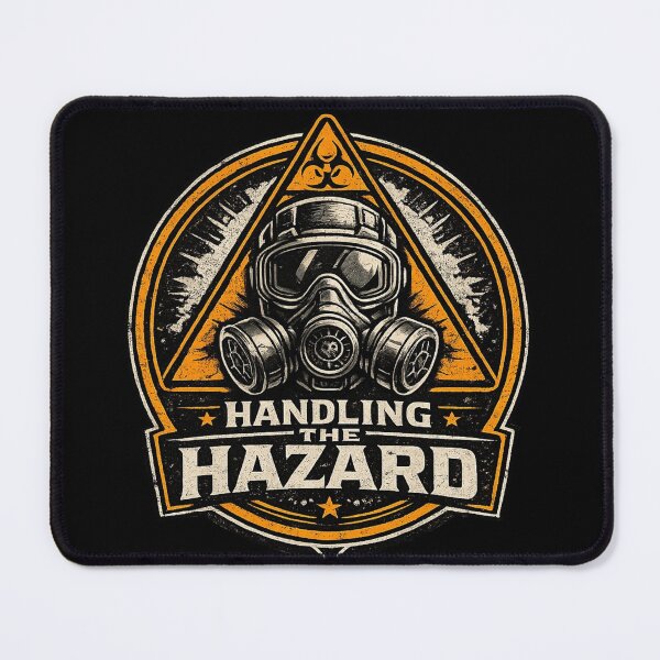 Item preview, Handling The Hazard - Industrial Safety and Hazmat Professional Gift designed and sold by thoughtswear.