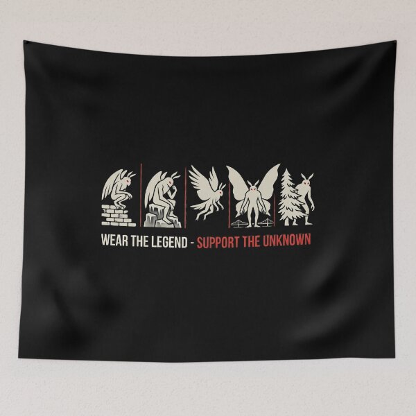 Item preview, Mothman – Wear The Legend | Support The Unknown designed and sold by redsharkuk.
