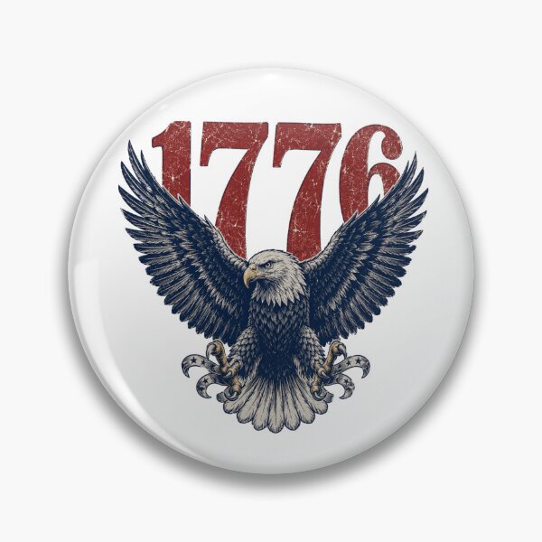 Item preview, Retro 1776 Bald Eagle 250th Anniversary  designed and sold by PatternFly.