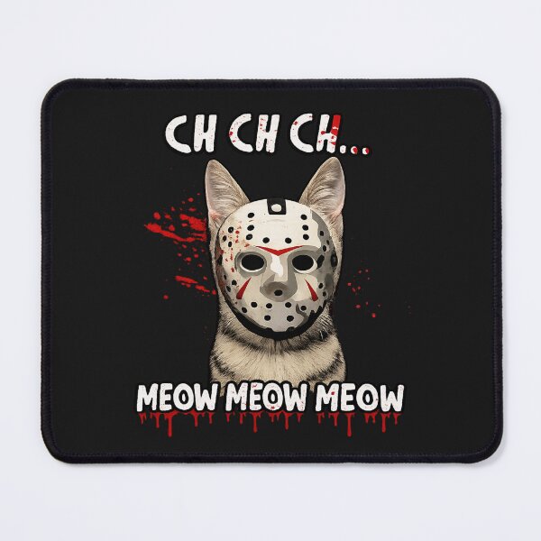 Item preview, Funny Horror Cat designed and sold by INKRebelGraphic.
