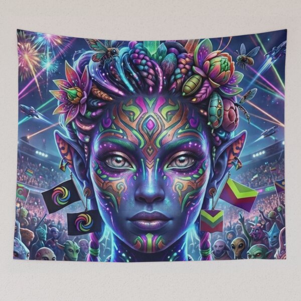 Item preview, female alien designed and sold by PP&RAINBOW SHOP.