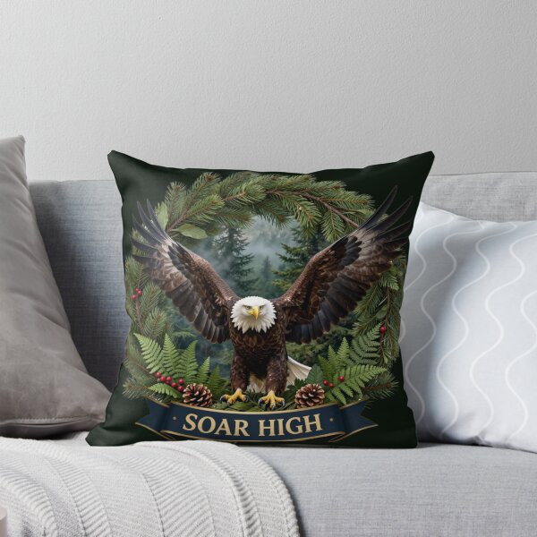 Item preview, Soar high, white-tailed eagle in nature designed and sold by GoGreenlove.