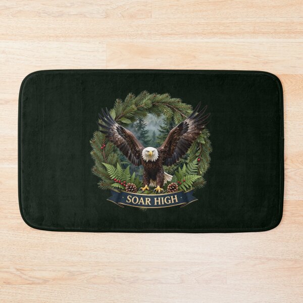 Item preview, Soar high, white-tailed eagle in nature designed and sold by GoGreenlove.