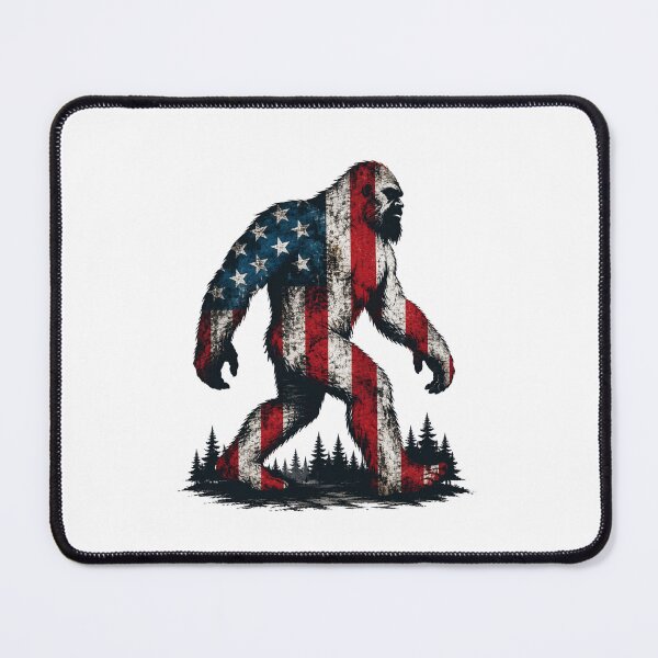 Item preview, American Flag Bigfoot  designed and sold by PatternFly.