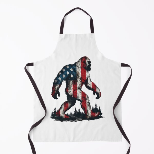 Item preview, American Flag Bigfoot designed and sold by PatternFly.