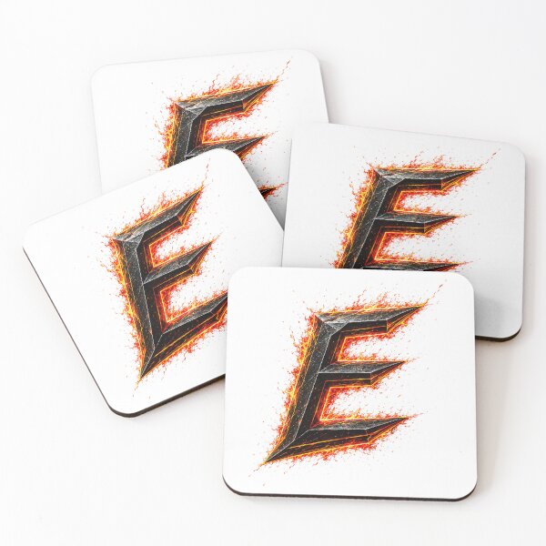 Item preview, InfernoEdge Forge Letter E designed and sold by BlissBlvdShop.