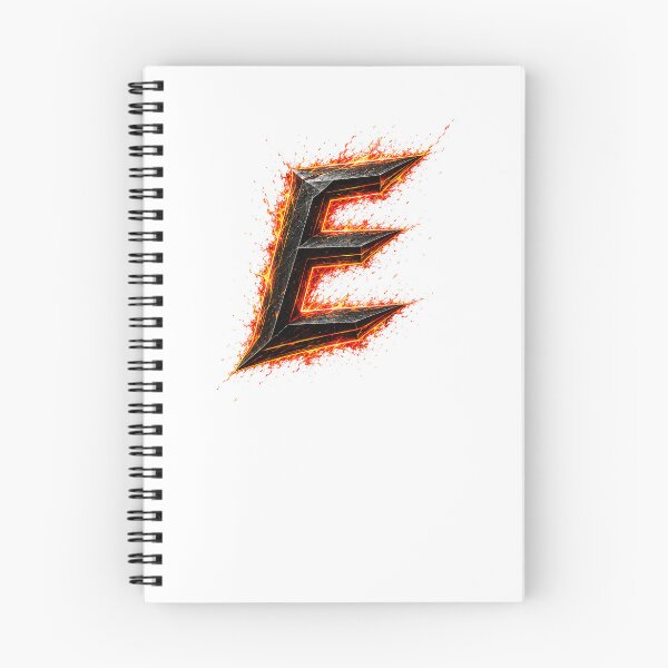 Item preview, InfernoEdge Forge Letter E designed and sold by BlissBlvdShop.