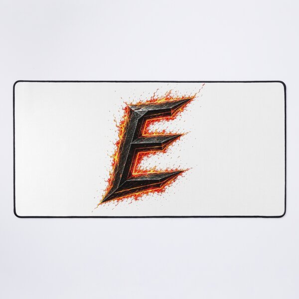 Artikelvorschau, InfernoEdge Forge Letter E entworfen und verkauft von BlissBlvdShop.