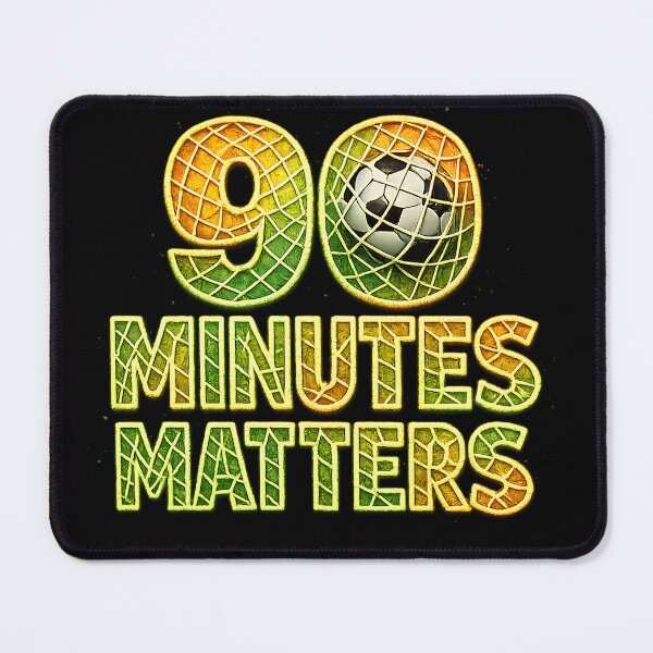 Item preview, 90 Minutes Matters Football Fan Design designed and sold by digitalbob60.