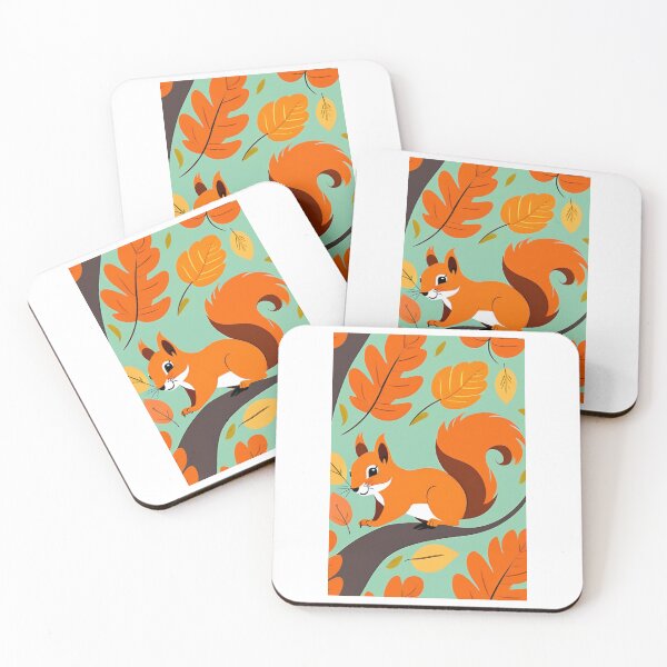 Item preview, Art - Red Squirrel, Vector Illustration Inspired by Childhood designed and sold by AnimeShin.