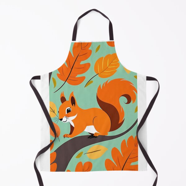 Item preview, Art - Red Squirrel, Vector Illustration Inspired by Childhood designed and sold by AnimeShin.