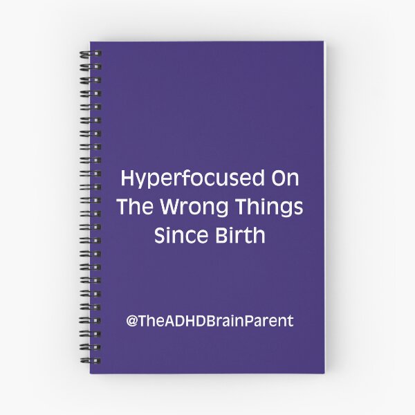 Item preview, The ADHD Brain Parent Funny Quote  designed and sold by ADHDBrainParent.