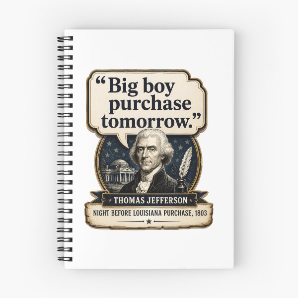 Item preview, Funny Thomas Jefferson USA History  designed and sold by PatternFly.