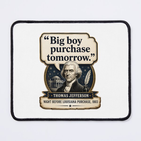 Item preview, Funny Thomas Jefferson USA History designed and sold by PatternFly.