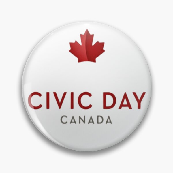 Item preview, Minimal Civic Day Canada Design | Clean Maple Leaf Modern Summer Holiday  designed and sold by InspiredCreatives.
