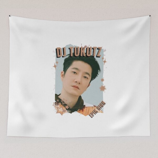 Item preview, Epik High DJ Tukutz Y2K Kpop Korean Korea Preppy Vintage Collage Design designed and sold by HELL0WBELLO.