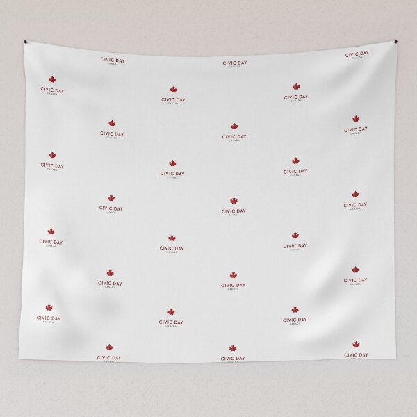 Item preview, Minimal Civic Day Canada Design | Clean Maple Leaf Modern Summer Holiday  designed and sold by InspiredCreatives.