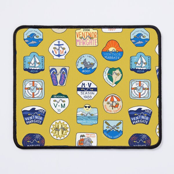 Item preview, Ventnor & Margate New Jersey Beach Tags designed and sold by Elizabeth Weglein.