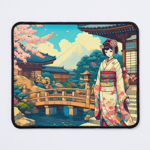 Item preview, Maiko in the Pavilion of Blossoms designed and sold by ZenGrooves.