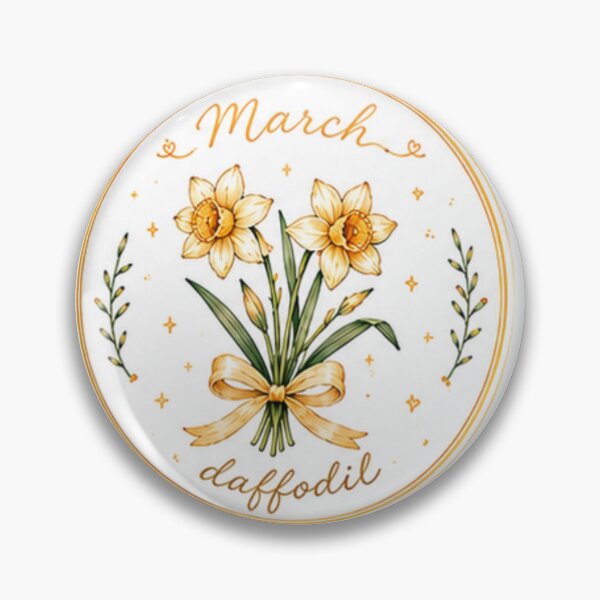 Item preview, March Birth Flower - Daffodil designed and sold by Cozycorner333.