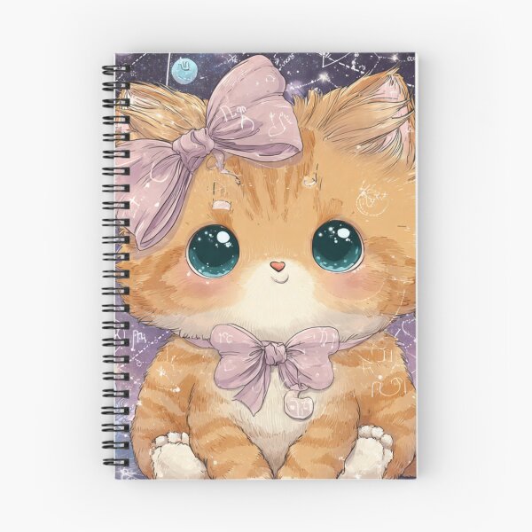 Item preview, Kawaii Zodiac Cat Art Print, Pastel Celestial Kitten Coquette Wall Decor designed and sold by Moody Vibes Studio.