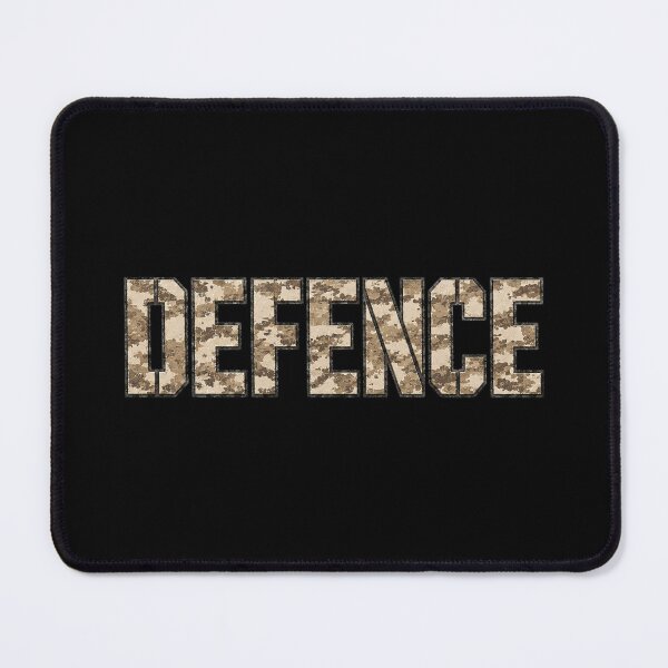 Item preview, Military Defence Camouflage Typography Graphic Design designed and sold by ArtComixHaven.