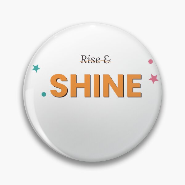 Item preview, Rise and Shine Fun Design designed and sold by ⭐ AURA STUDIO.