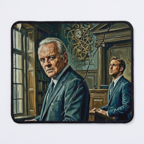 Item preview, Fracture Retro Psychological Crime Thriller Courtroom Drama Tribute Art Movie Poster designed and sold by Art's Diner.