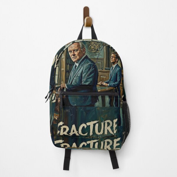 Item preview, Fracture Retro Psychological Crime Thriller Courtroom Drama Tribute Art Movie Poster designed and sold by Art's Diner.