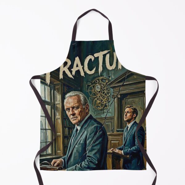 Item preview, Fracture Retro Psychological Crime Thriller Courtroom Drama Tribute Art Movie Poster designed and sold by Art's Diner.
