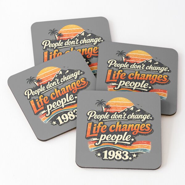 Item preview, People Don’t Change – Life Changes People designed and sold by FilBlue.