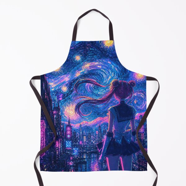 Artikelvorschau, Sailor Moon Sternennacht Van Gogh entworfen und verkauft von keytee.