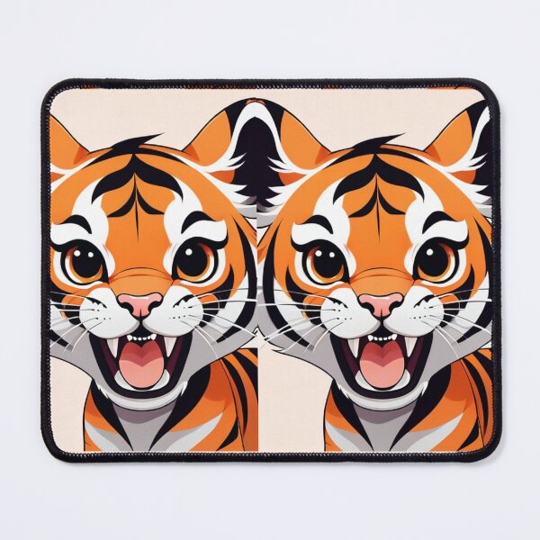 Item preview, Art - Simplified Tiger, Childlike Graphic Design designed and sold by AnimeShin.