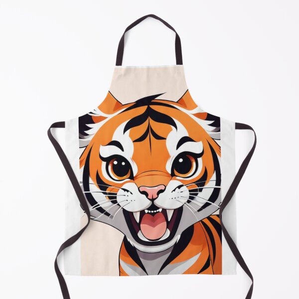 Item preview, Art - Simplified Tiger, Childlike Graphic Design designed and sold by AnimeShin.