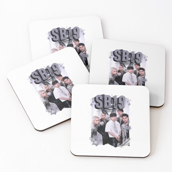 Item preview, SB19 Kings of P-pop Filipino in Monochrome Black and White Collage Art Design designed and sold by HELL0WBELLO.