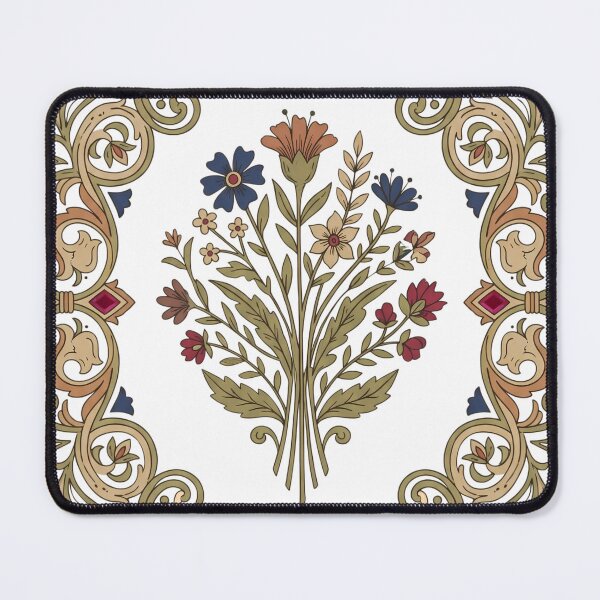 Item preview, Flowers Vintage Japanese Wave Mount Fuji Ukiyo-e Art designed and sold by ART ATTACK ZONE.
