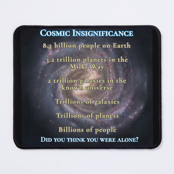 Item preview, Cosmic Insignificance designed and sold by PhoenixbyGEDA.