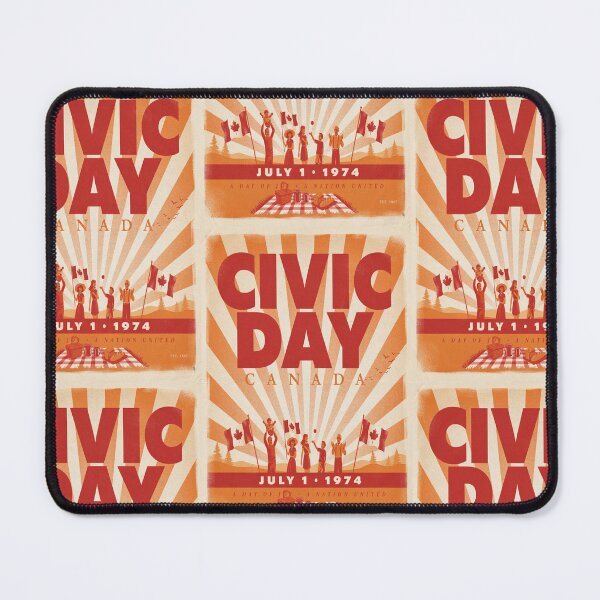 Item preview, Retro Civic Day Canada | Vintage 70s Maple Leaf Summer Celebration  designed and sold by InspiredCreatives.