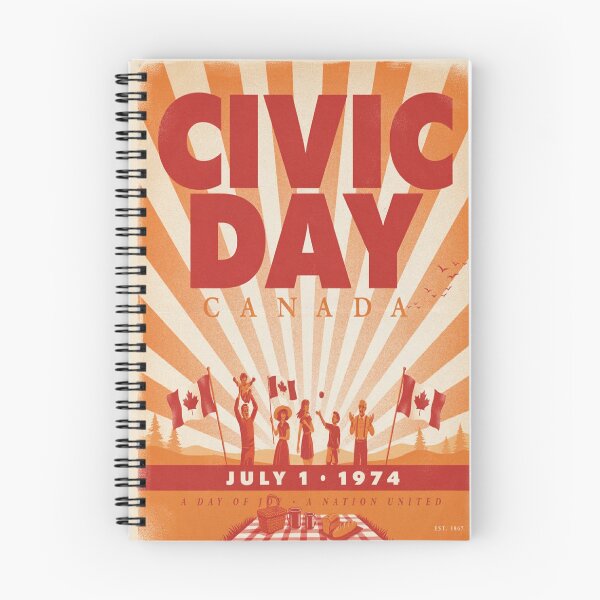 Item preview, Retro Civic Day Canada | Vintage 70s Maple Leaf Summer Celebration  designed and sold by InspiredCreatives.