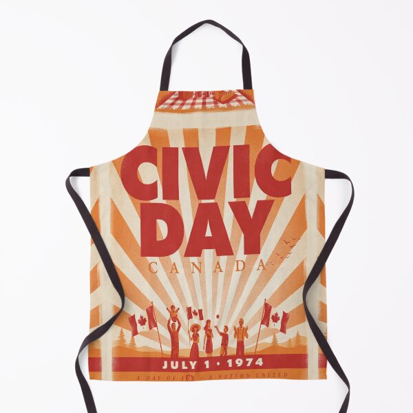 Item preview, Retro Civic Day Canada | Vintage 70s Maple Leaf Summer Celebration designed and sold by InspiredCreatives.