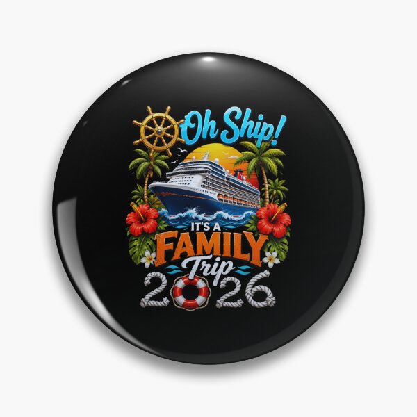 Item preview, Family Cruise Trip Tropical Ocean Ship Vacation Art designed and sold by FormalDehyena.