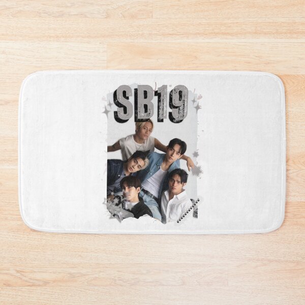 Item preview, SB19 Kings of P-pop Filipino in Monochrome Black and White Collage Art Design designed and sold by HELL0WBELLO.