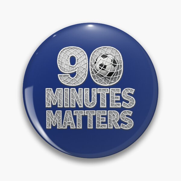 Item preview, 90 Minutes Matters Soccer Net Typography | Football Fan Graphic | Soccer Ball Sports Quote designed and sold by digitalbob60.