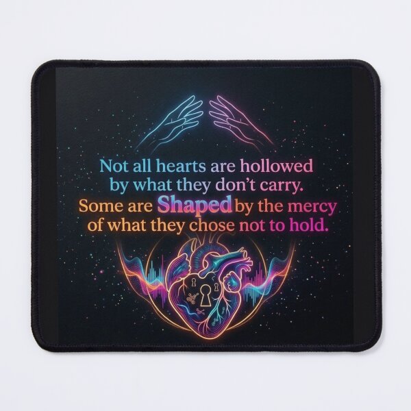 Item preview, Not All Hearts Are Hollowed Mercy Quote Art designed and sold by TheEccentricVox.