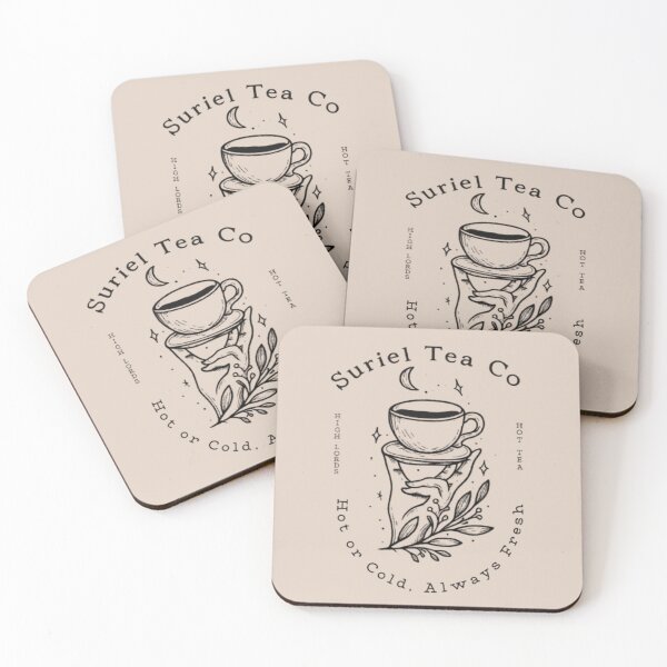 Item preview, Suriel Tea Co. — Romantasy Inspired Fae Creature Tea Design designed and sold by theliteraryedit.
