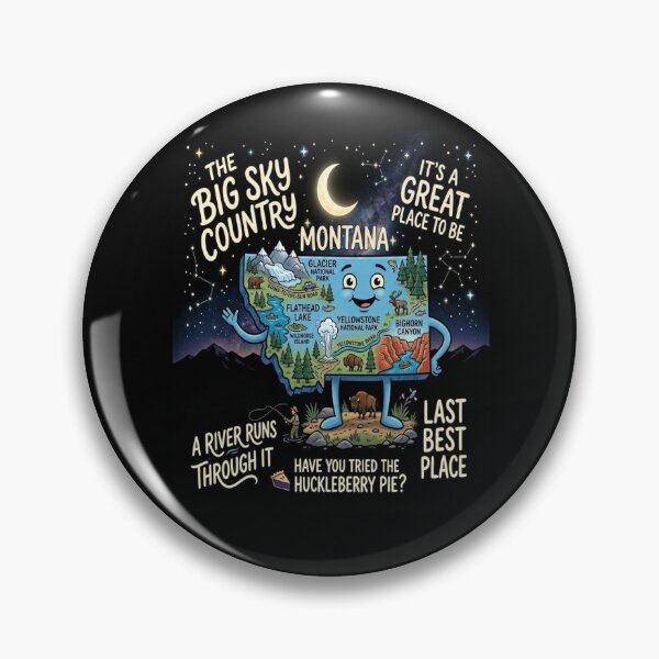 Item preview, Montana Big Skies designed and sold by 5PointsDigital.