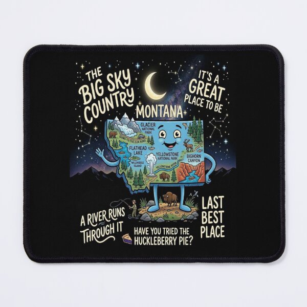 Item preview, Montana Big Skies designed and sold by 5PointsDigital.